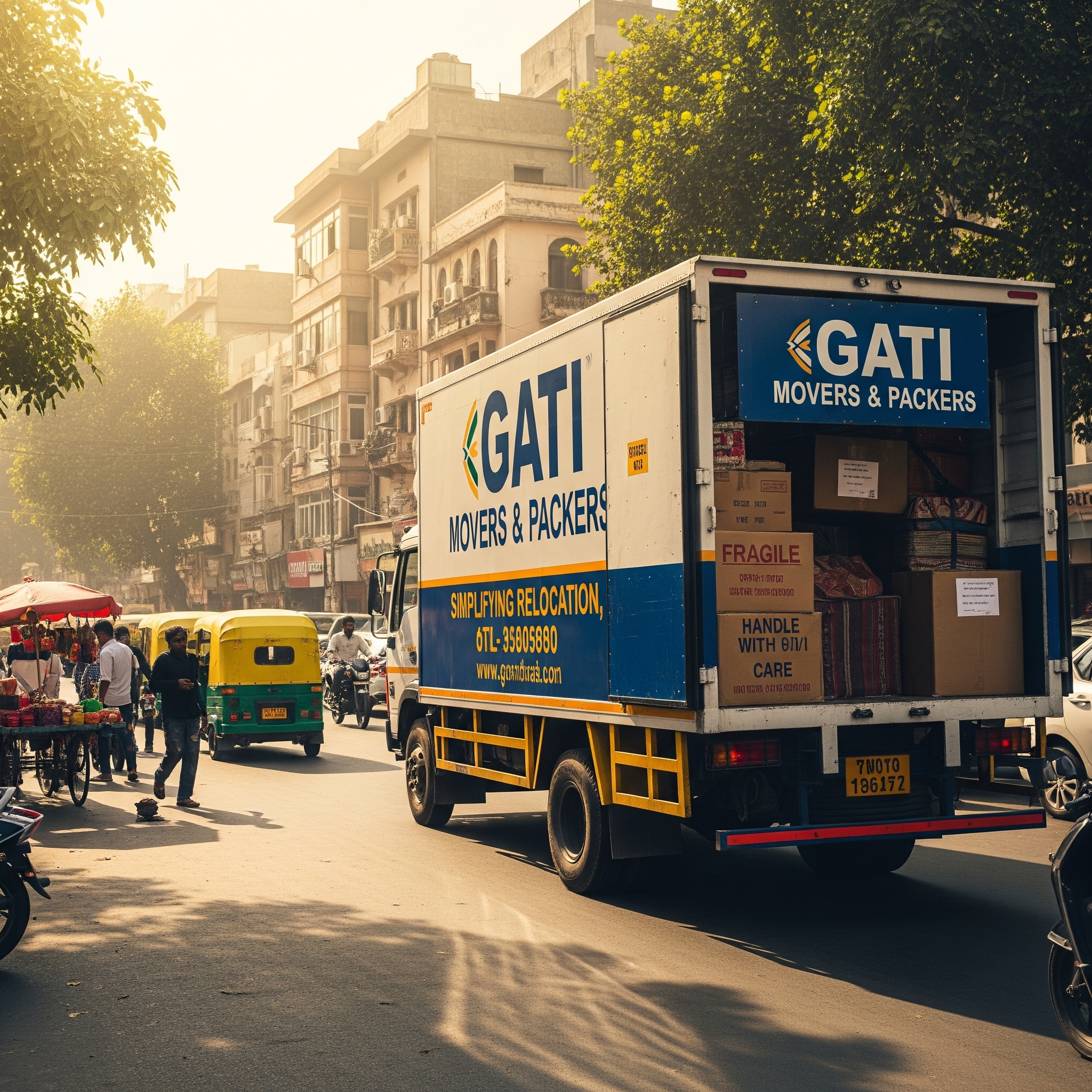 Gati Movers Truck
